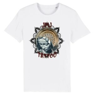 T-shirt unisexe 100% coton bio avec impression devant: Logo jmjtattoo.
